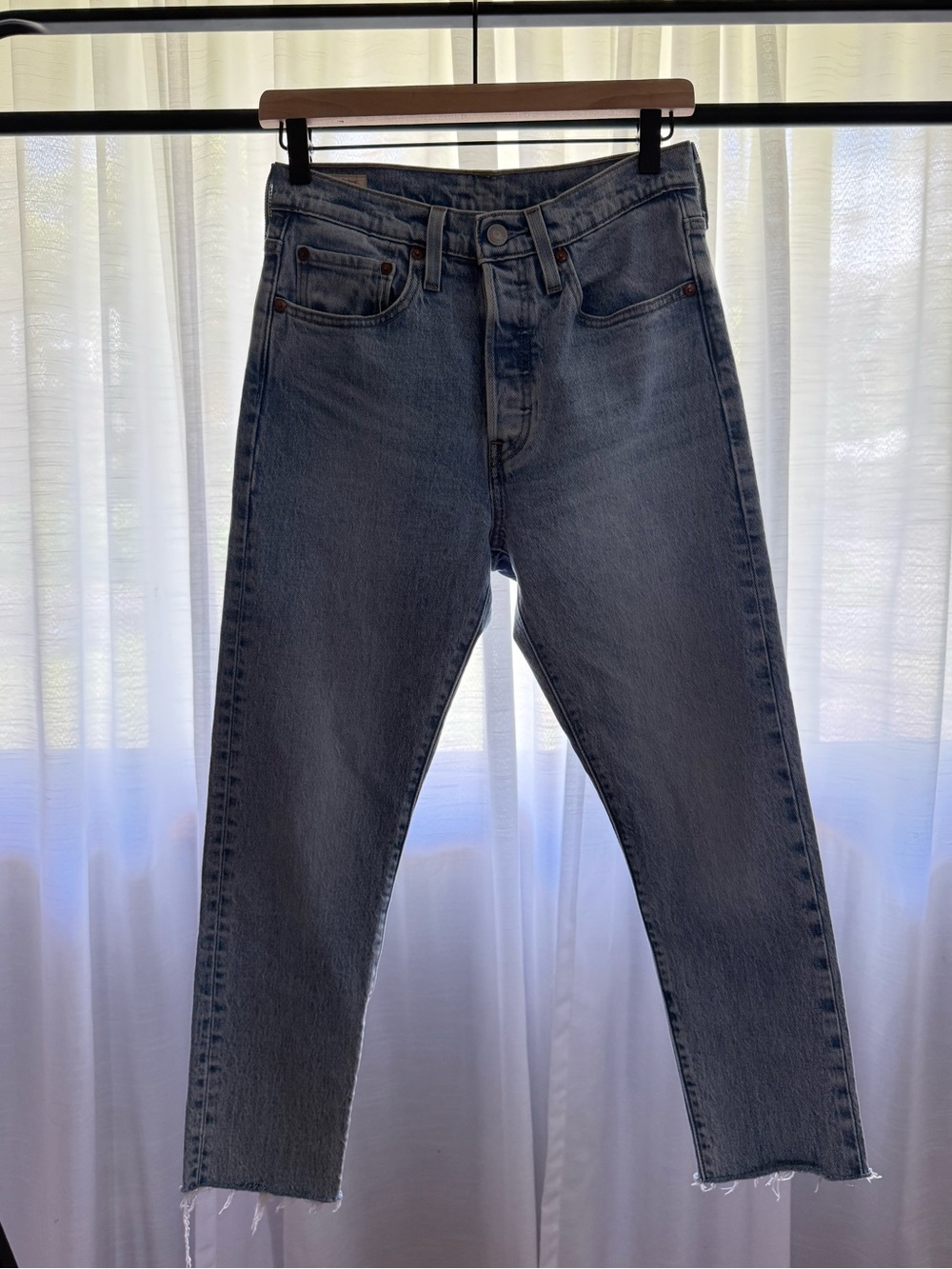 Levi's Women's Skinny Jeans in Washed Blue